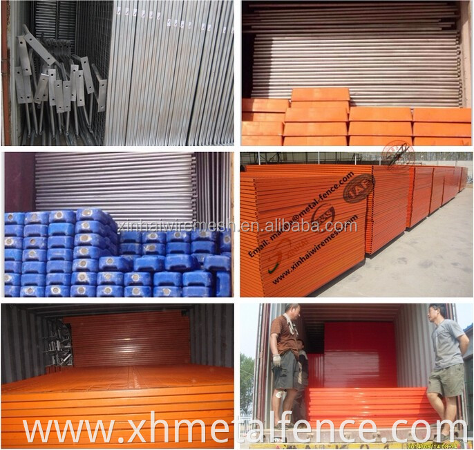 Australia standard Portable galvanized temporary construction fence